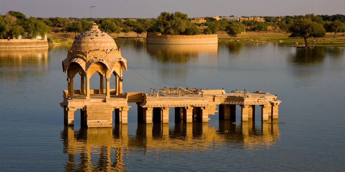 Gadi Lake, Jaisalmer, Rajasthan