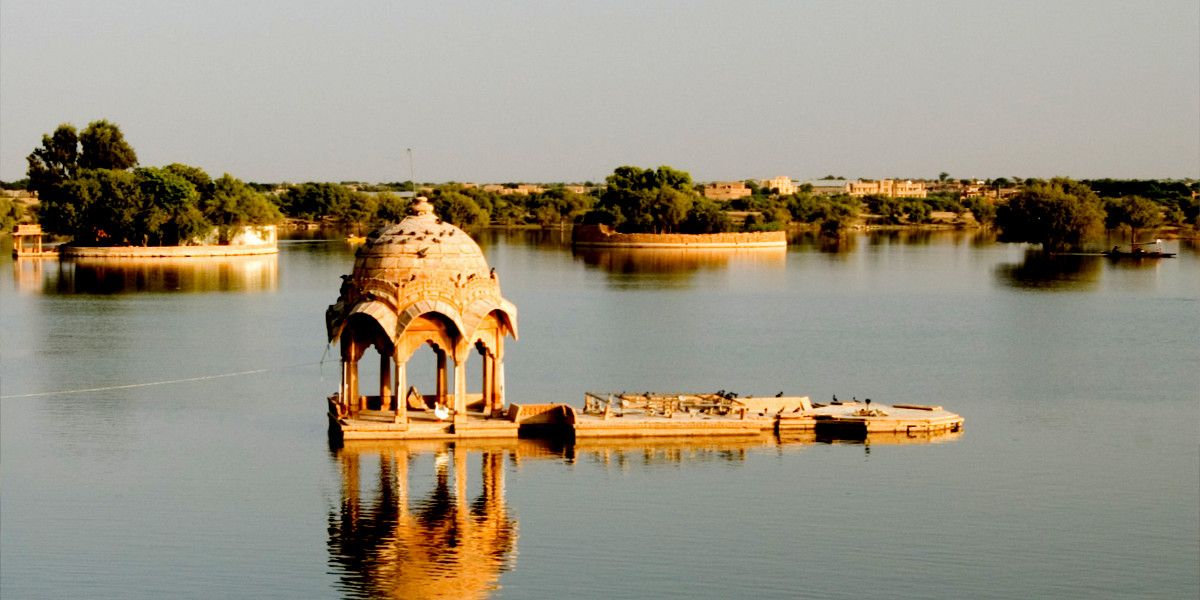 Gadi Lake, Jaisalmer, Rajasthan